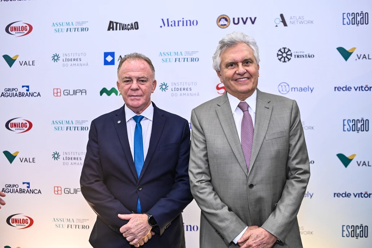 Renato Casagrande e Ronaldo Caiado