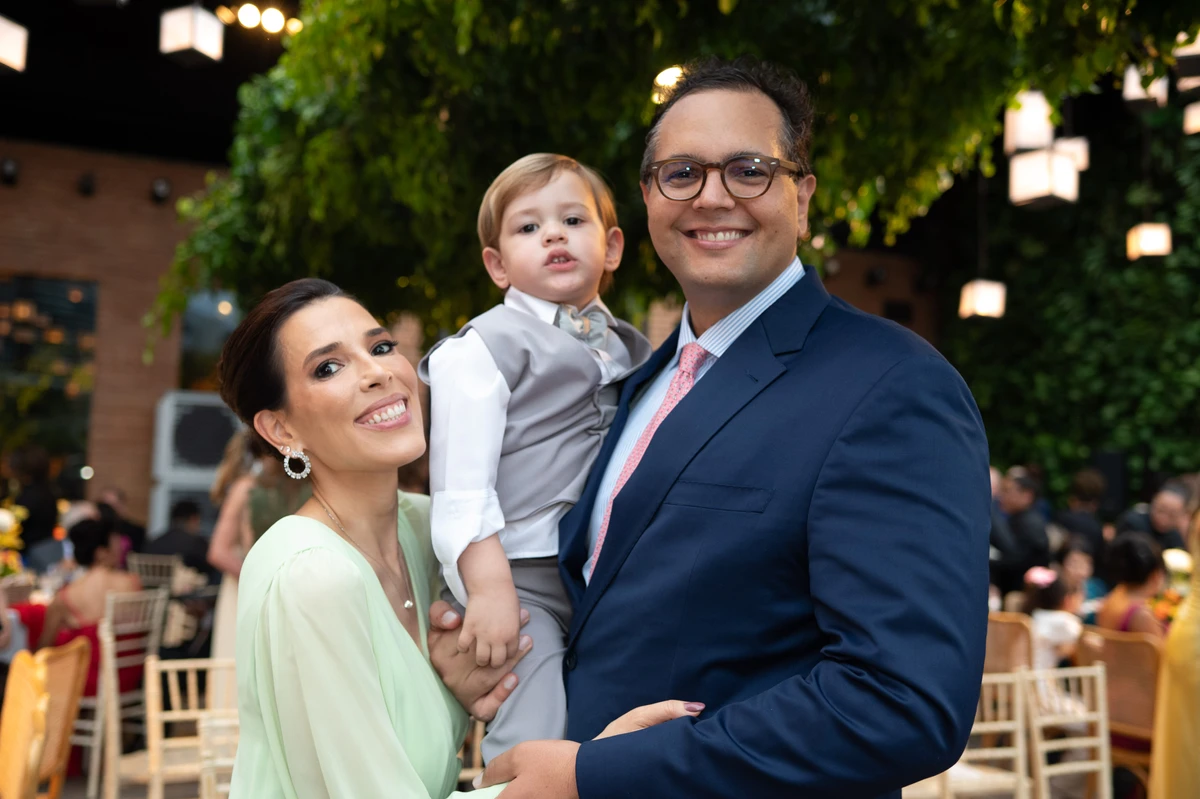 Tati, Cristiano e Eduardo Lindenberg