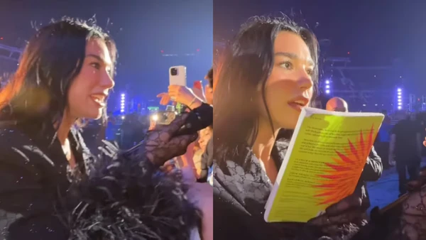 Dua Lipa ganha livro 'A Hora da Estrela', de Clarice Lispector, em show na Argentina