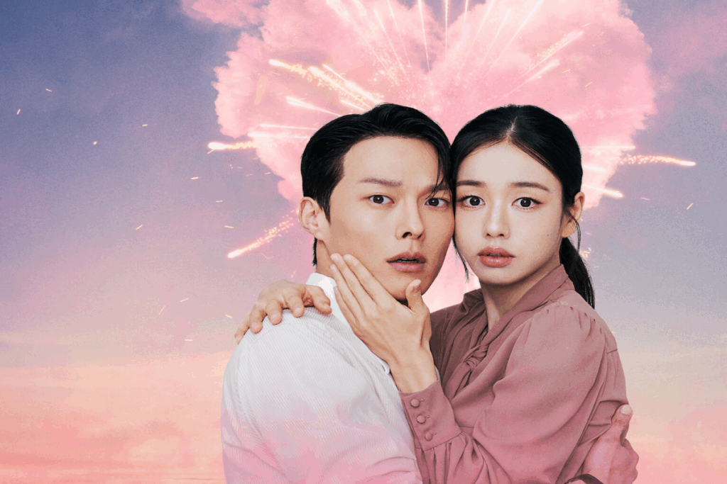 Em “Beijo Explosivo”, Go Da-rim mente que é casada para conseguir um emprego, sem imaginar que seu novo chefe é um amor do passado (Imagem: Reprodução digital | Netflix)