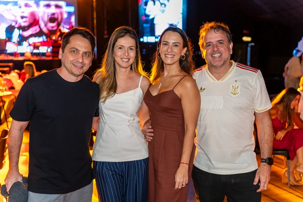 Gustavo Cani e Ju Lucindo, Fabiana Aurich e Márcio Castello
