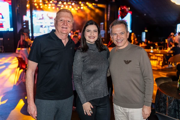 Moacir Lellis, Joana e Rodrigo Barbosa