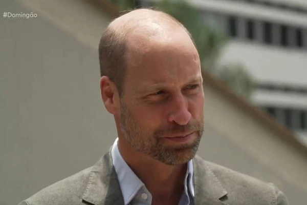 Príncipe William no Domingão com Huck