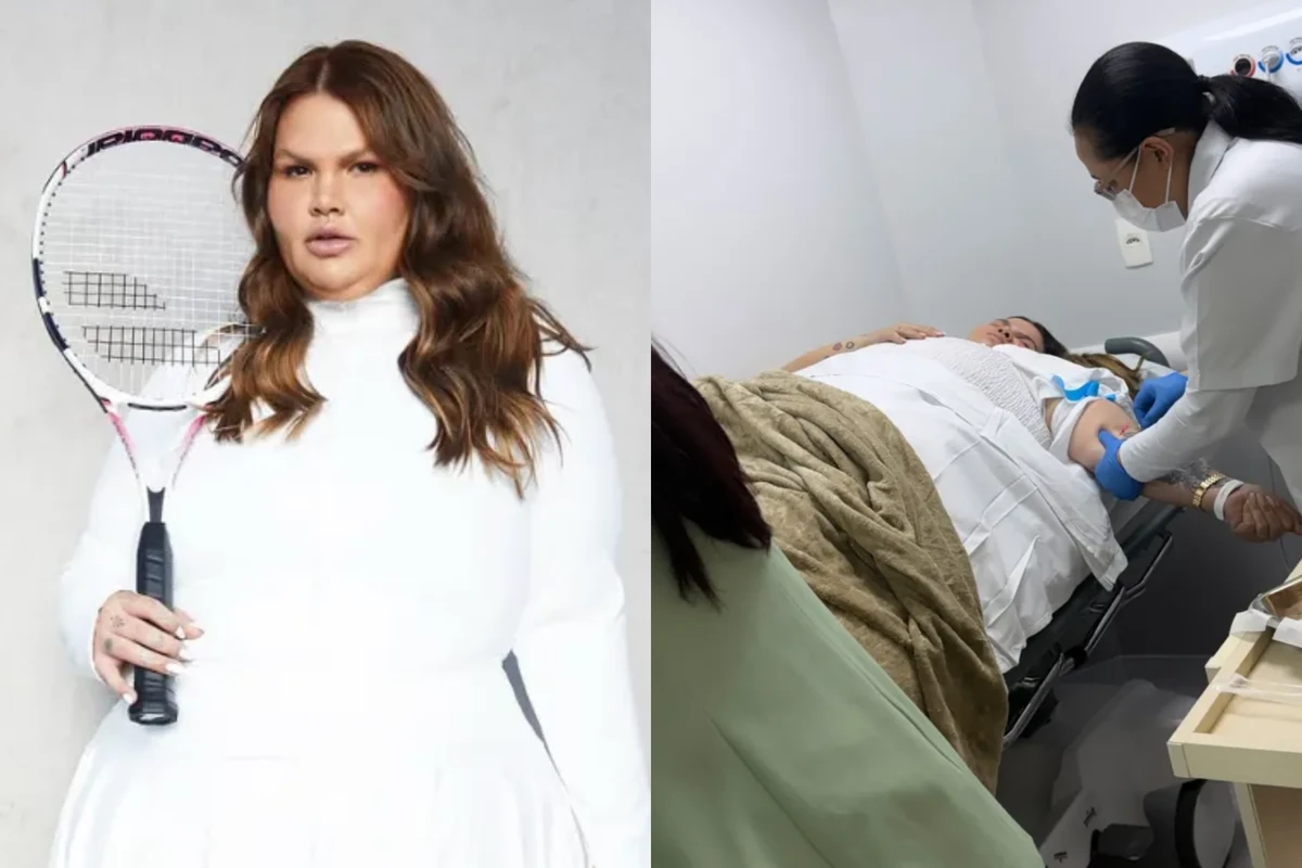 Thais Carla desmaia e é levada às pressas ao hospital