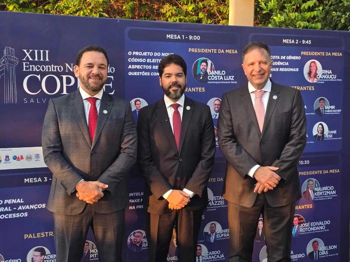  Rodrigo Júdice, Danilo Costa Luiz e Adriano S'antana Pedra.