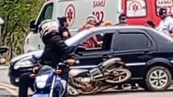 Homem de 33 anos foi autuado em flagrante por dirigir com a capacidade psicomotora alterada em razão da influência de álcool ou de outra substância psicoativa e por lesão corporal culposa