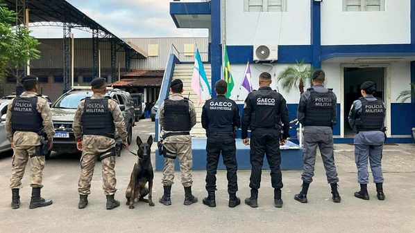 Ação visava cumprir 26 mandados de prisão temporária e 40 de busca e apreensão após investigações do Grupo de Atuação Especial de Combate ao Crime Organizado (Gaeco), do MPES