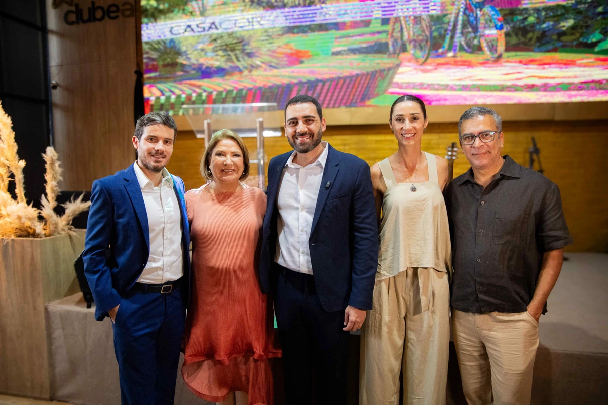 André Secchin, Lígia Diniz, André Pretti, Graziela de Caroli, Pedro Ariel