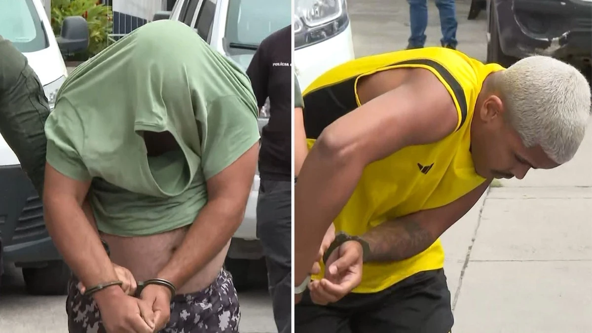 Da esquerda para a direita: Marcelo Schunk e Wadryan Braga Vitalino