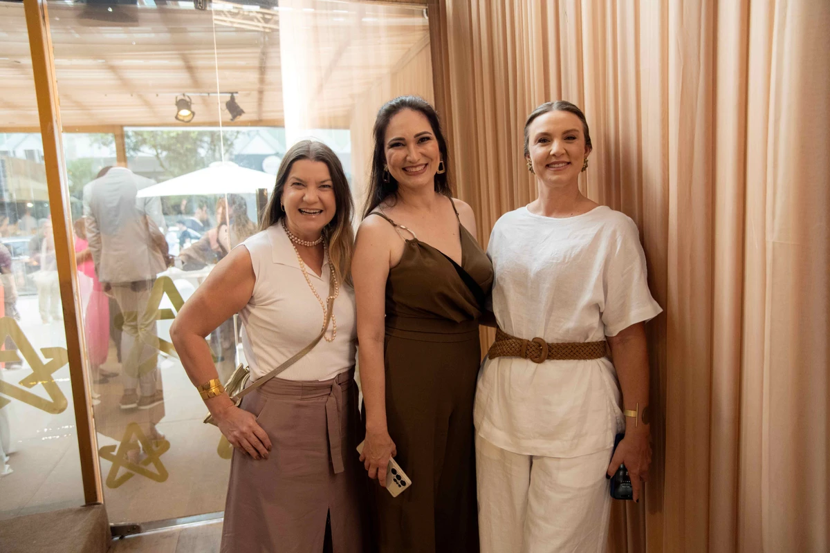 Daniela Avancini, Carolina Diniz e Cris Scaramussa