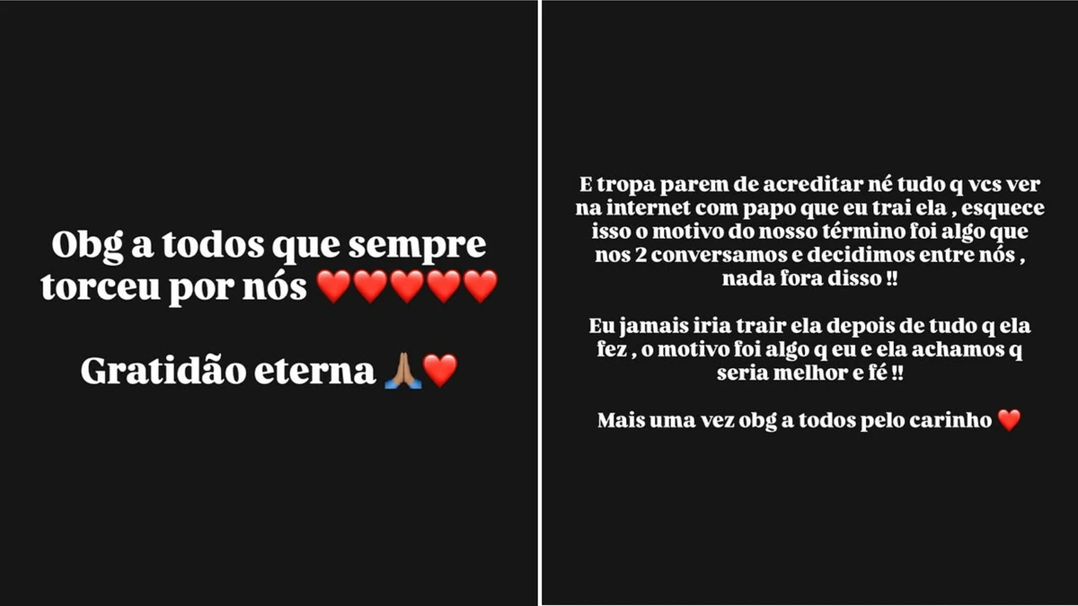 Declarações de Poze