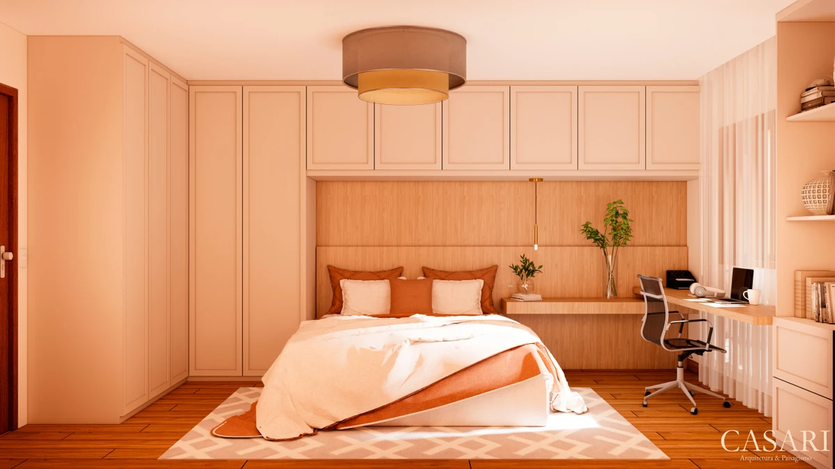 Espaços priorizam a funcionalidade, o bem-estar e a personalidade dos moradores por Projeto de Juliana Dalmásio 