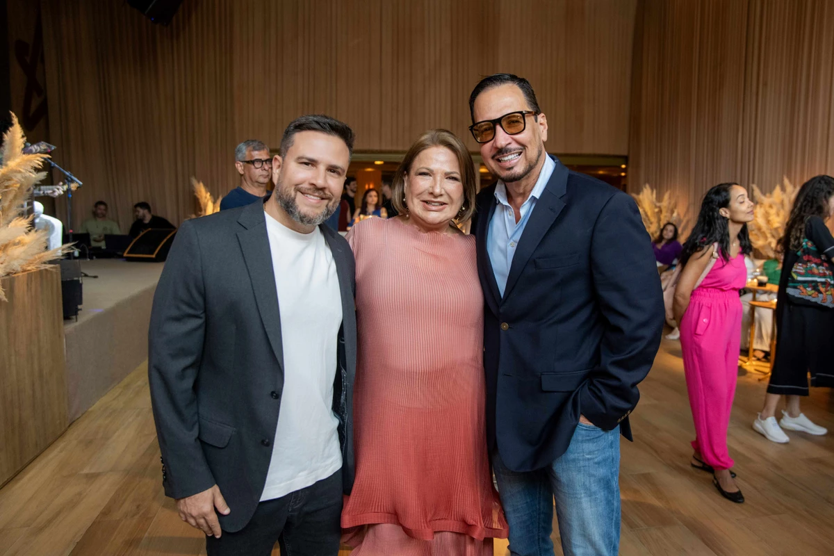 Felipe Fioroti, Ligia Diniz, Wesley Sathler 