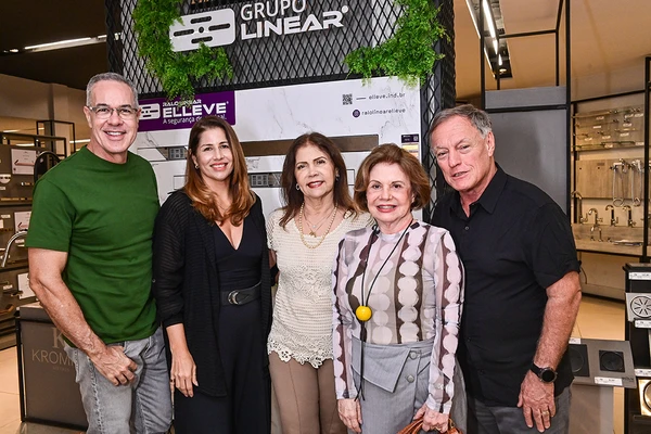 Max Mello, Marcia Paoliello, Zélia Sathler, Christina Barros e Carlos Marianelli.