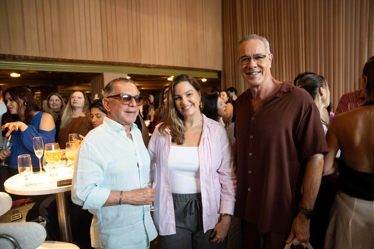 Ricardo Vieira, Luciana Vervloet e Max Mello