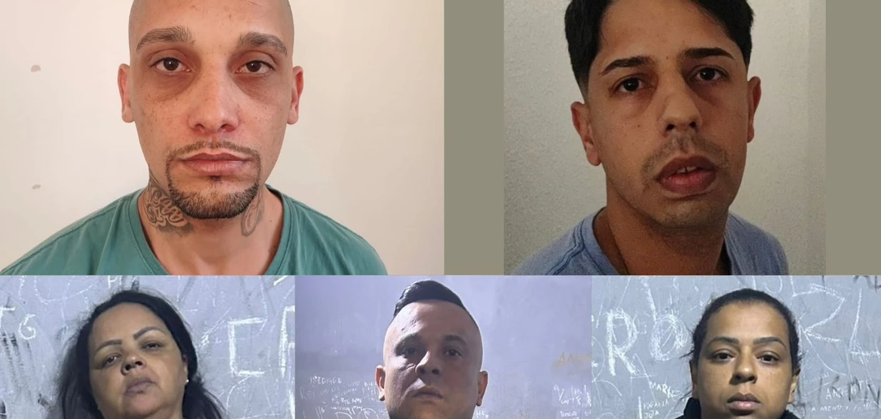 Cinco foram presos e um segue foragido após crime cometido em Chácara Parreiral, na Serra; grupo era especialista neste tipo de ação criminosa
