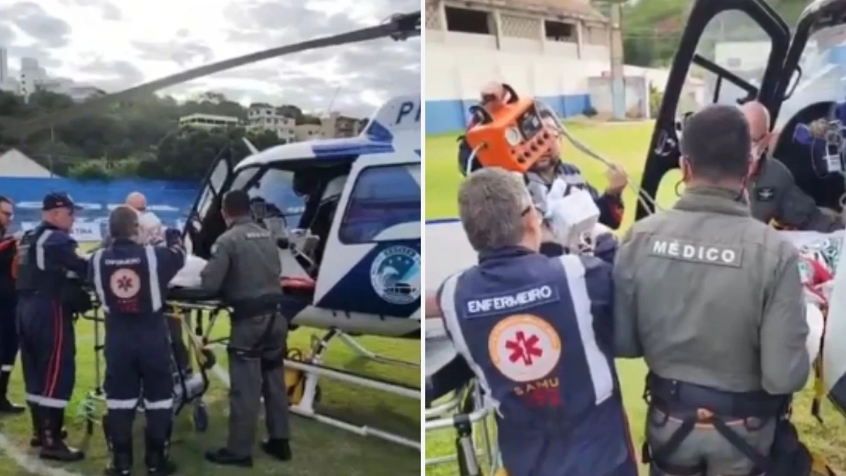 Uma bebê de 1 ano e 10 meses foi socorrida pelo Núcleo de Operações e Transporte Aéreo (Notaer) após se afogar na piscina de casa no município de São Mateus.