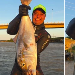 Maikel Araújo encarou a primeira pescaria após ficar dois dias à deriva no fim de setembro; empresário conta como superou o medo