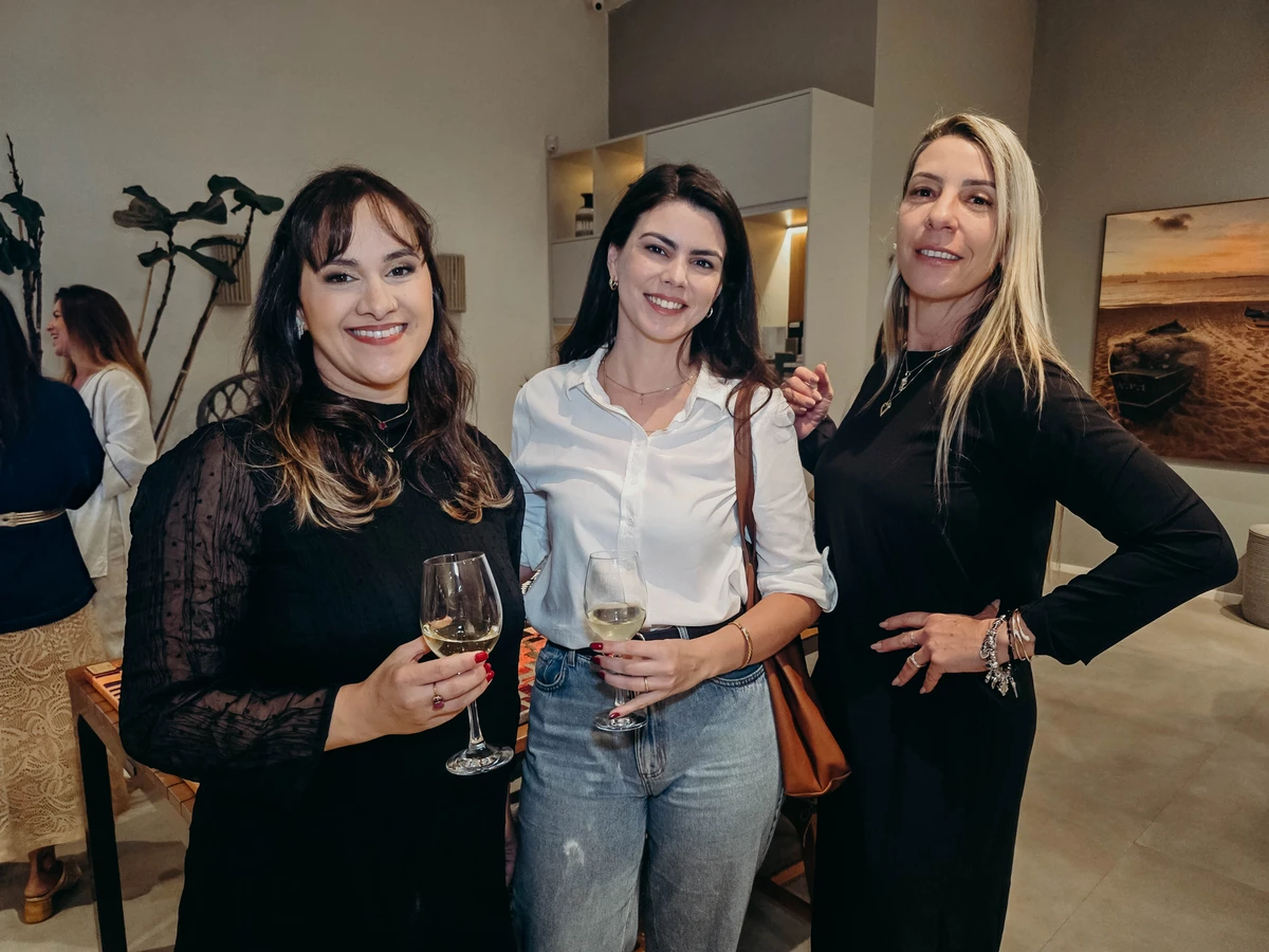 Daniela Costa , Tuanny Carvalho e Luciana Cavalcanti