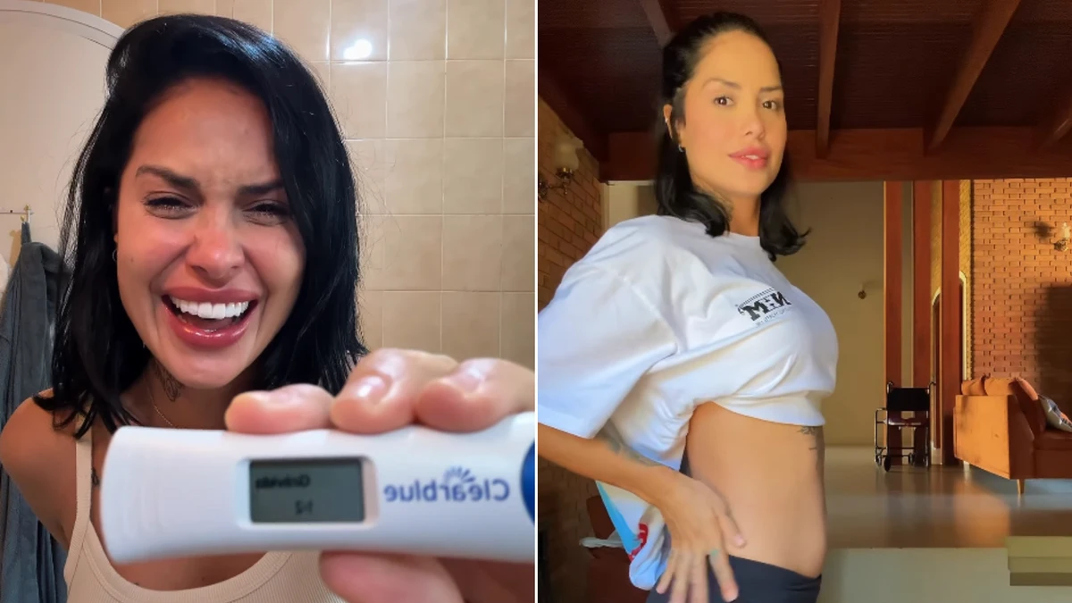 'Voltou para os braços do Senhor', diz Tati Zaqui ao perder primeiro filho