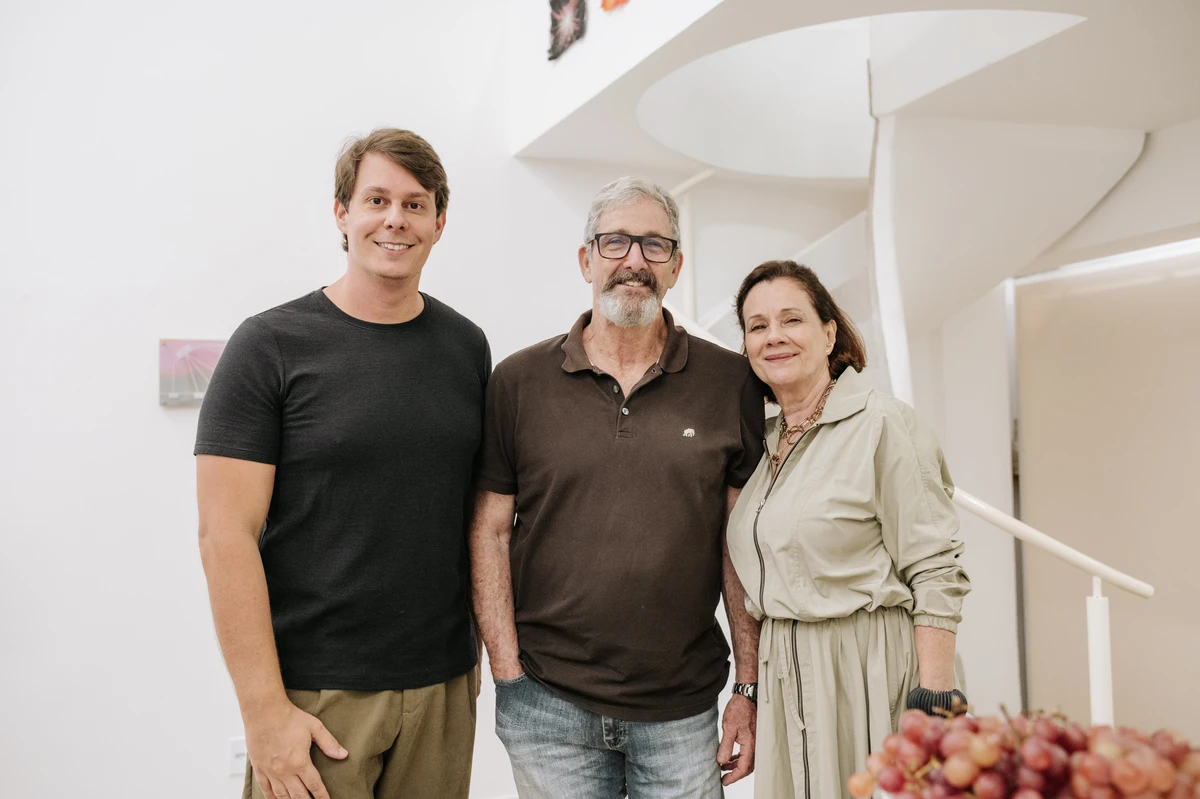  Levy Netto, Rubens Szpilman e Beatriz Szpilman