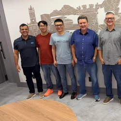 Empresários da HDTC Technology,  sediada na cidade de Shecen, na China estiveram em Cariacica na última sexta-feira (14) e participaram de reunião com o prefeito Euclério Sampaio