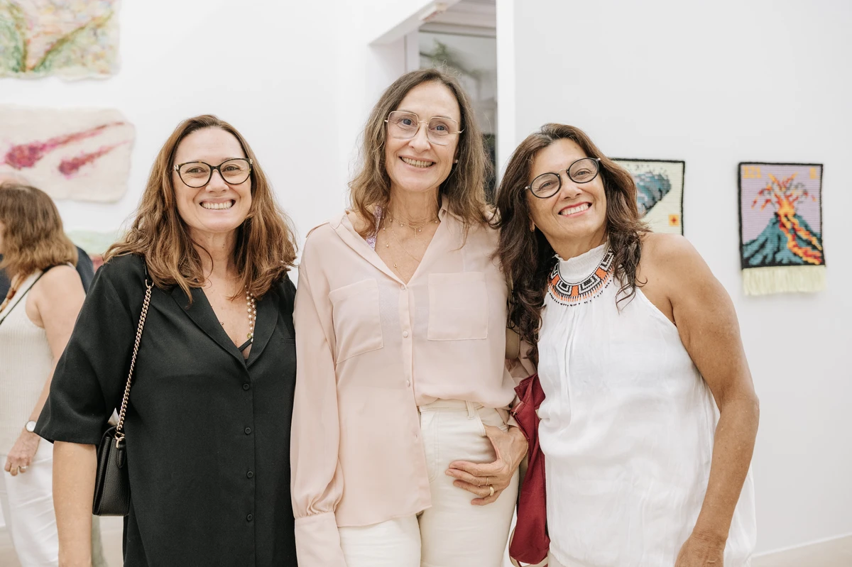 Andrea Tolentino, Tania Calazans e Albanize Monteiro