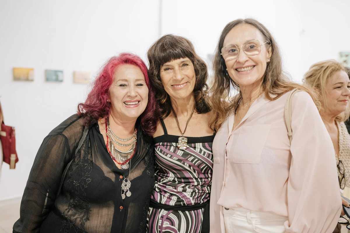 Clelia Soares , Almerinda Lopes e Tania Calazans