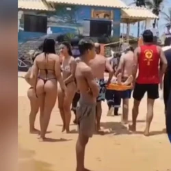 A suspeita da prefeitura é que a vítima de 34 anos estava nadando quando passou mal, neste sábado (15)