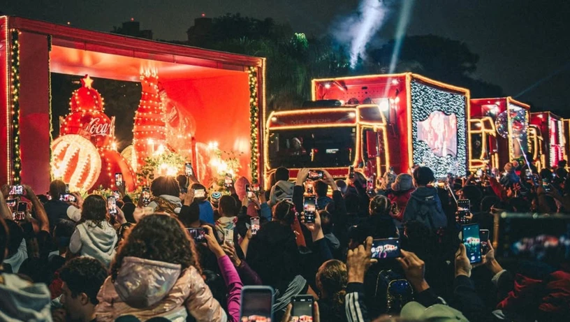 Caravana da Coca-Cola no Natal de 2023