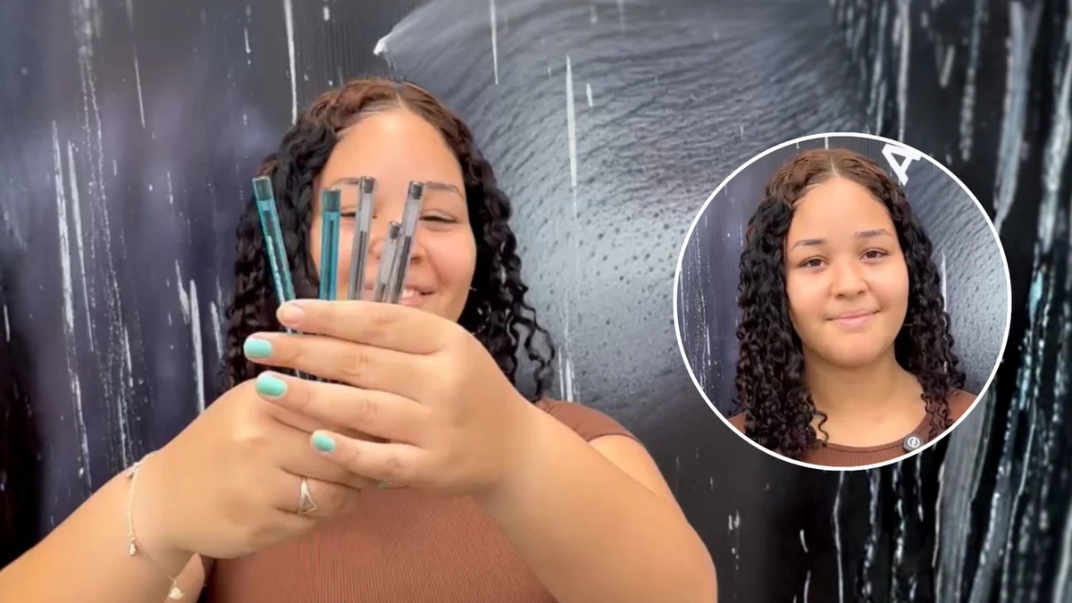 Maria Vittoria Pereira, de 18 anos, 