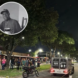 Vítima foi identificada como José Geraldo Torres, de 82 anos, e a esposa dele também foi atingida; condutor praticava "grau", além de pilotar uma moto irregular