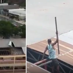 Prédio desativado virou alvo frequente de invasões, furtos e atos de vandalismo; suspeitos escalam o local e levam materiais como fios de cobre e metais; veja vídeo