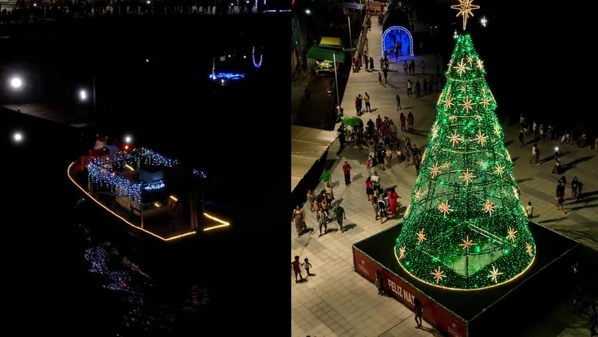 Vila terá uma árvore gigante, brinquedos infláveis, trenzinho, corredores iluminados e cantinhos encantadores