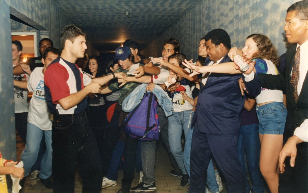 Show dos Mamonas Assassinas em Vitória em 01/11/1995 por Helô Sant'Anna