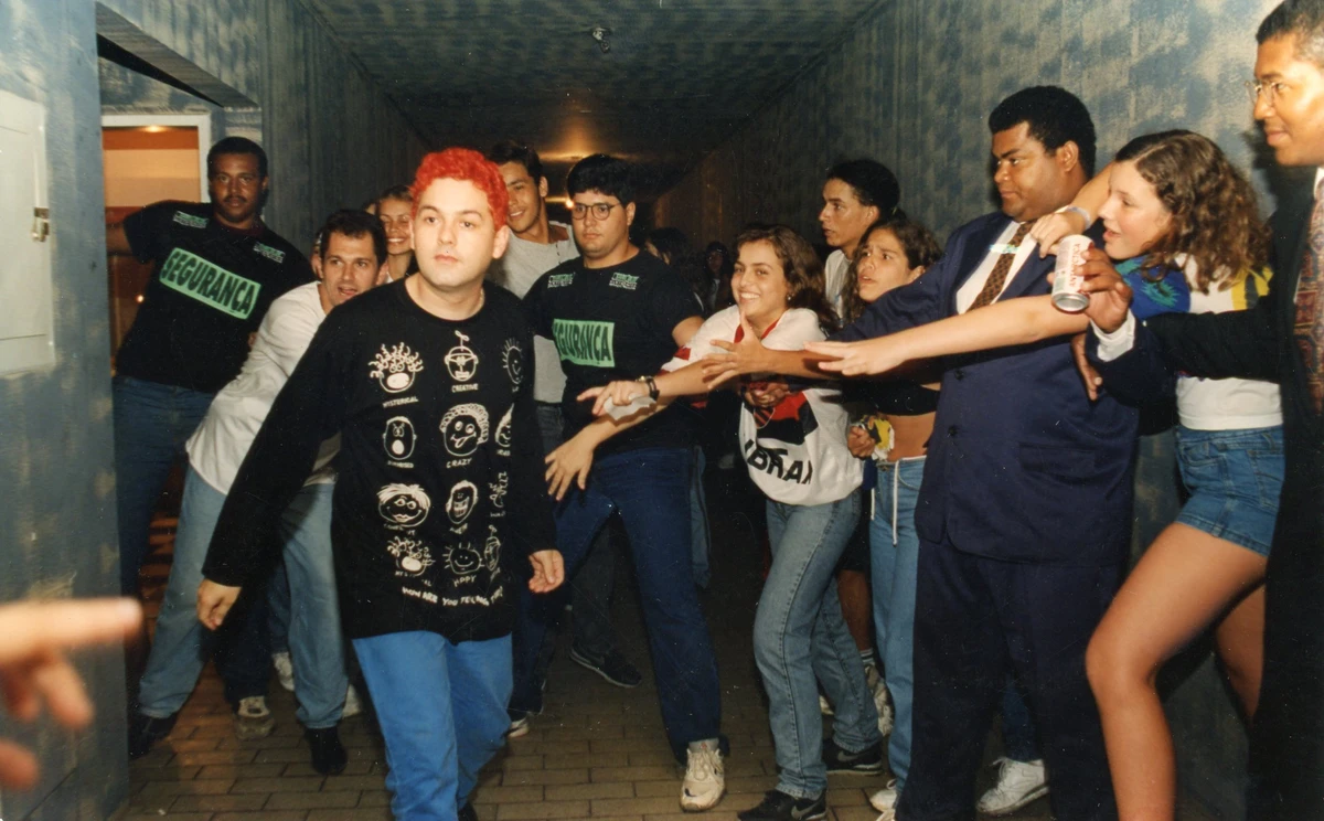 Show dos Mamonas Assassinas em Vitória em 01/11/1995 por Helô Sant'Anna