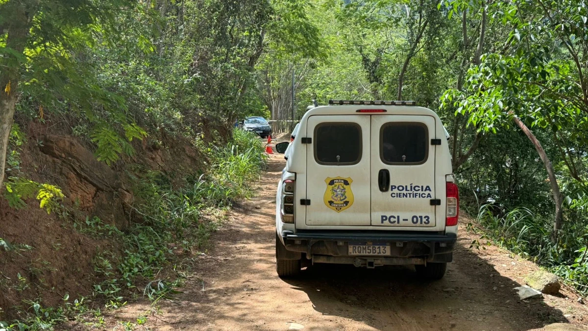 Local onde empresária foi encontrada morta ao lado de carro, em Cachoeiro de Itapemirim