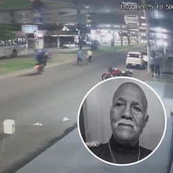 José Geraldo Torres, de 82 anos, estava a caminho da igreja com a esposa quando ambos foram atropelados; ele não sobreviveu