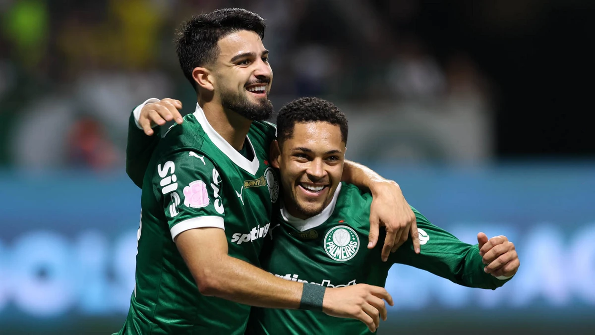 A dupla protagonista do Palmeiras Flaco Roque
