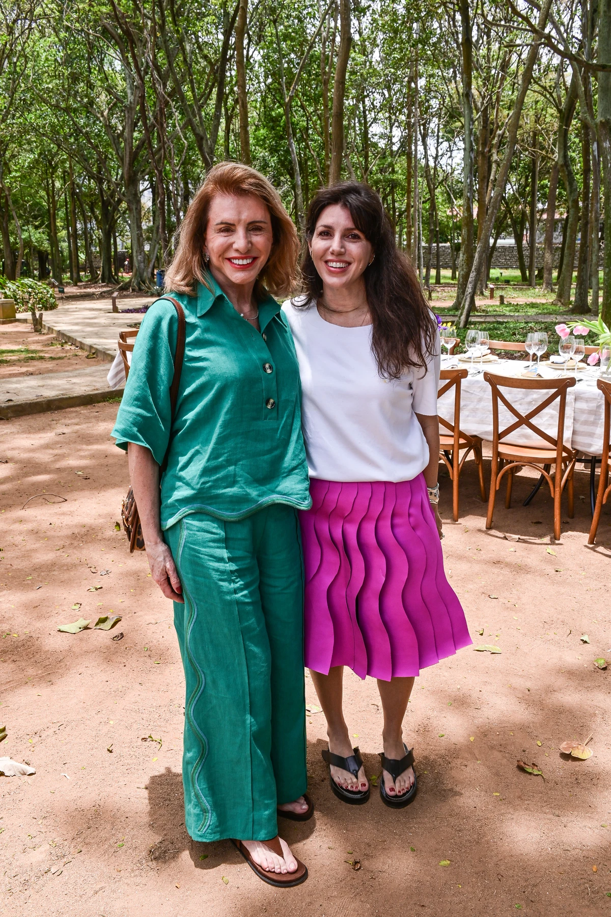 Ada Mota e Débora Leal