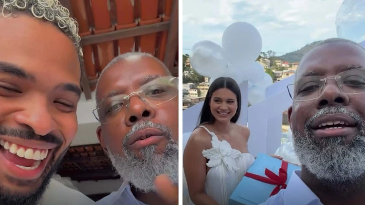 Filho de Péricles e esposa capixaba dscobrem o sexo do bebê