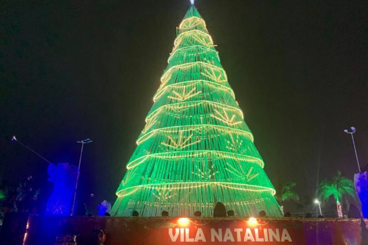 Na Serra, o Natal Serra+ Iluminada toma conta de parques e praças com cores vibrantes
