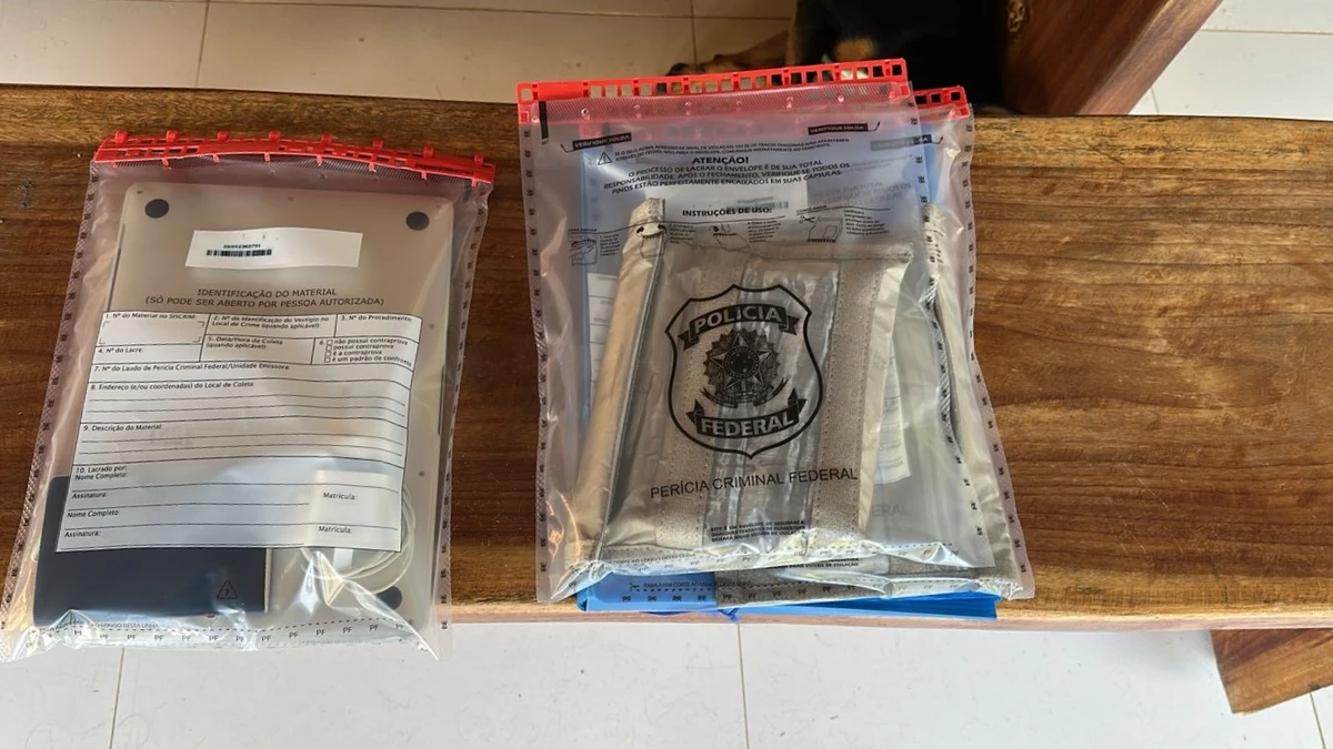 Passaportes apreendidos durante a operação Mustang