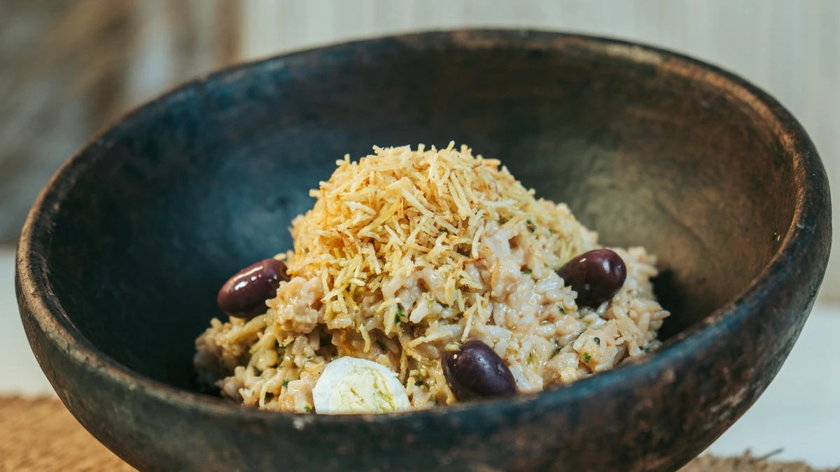 Arroz de bacalhau do restaurante Casa Amarela Foto por Astrisfilmes