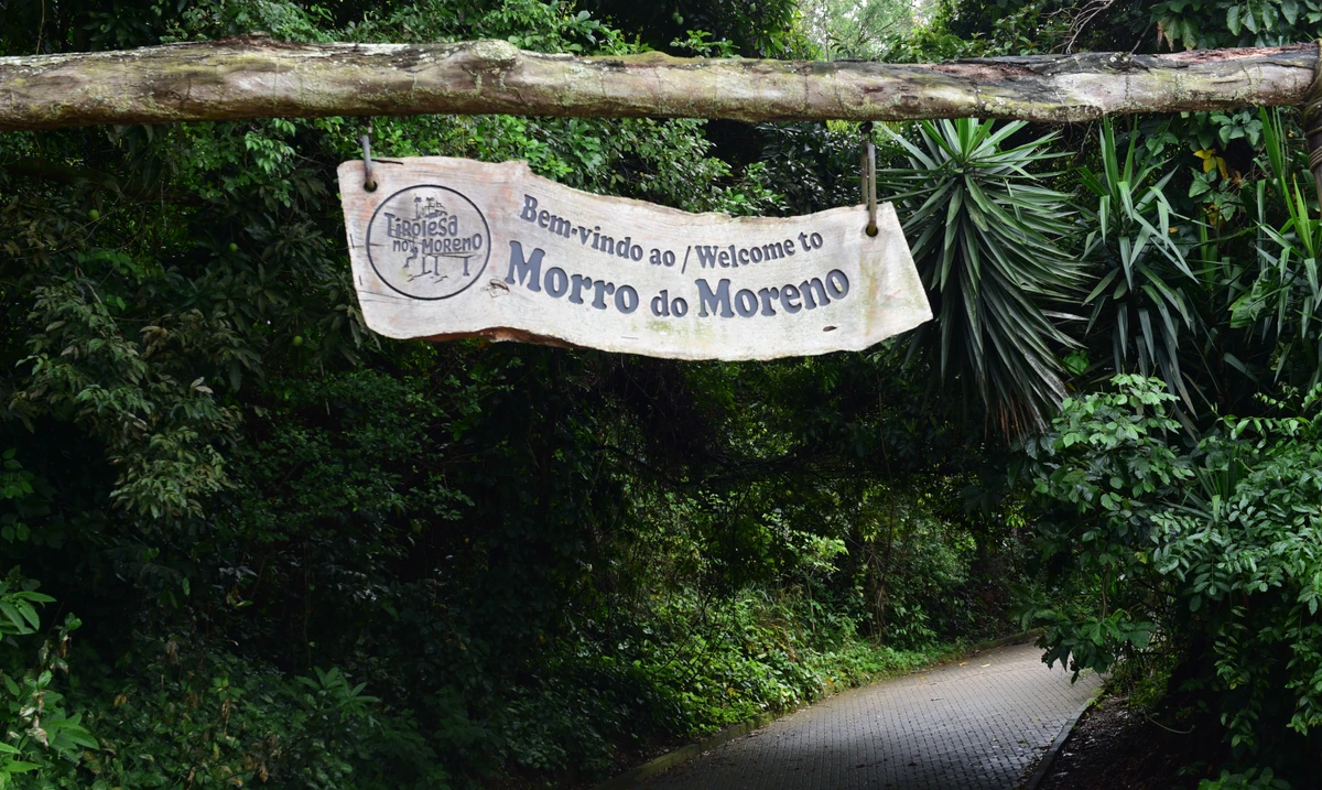 Entrada do Morro do Moreno