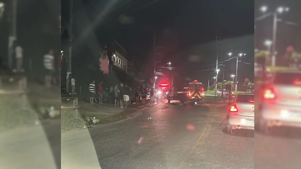 Batida ocorreu na madrugada desta quinta-feira (20); PM informou que a vítima não tinha Carteira Nacional de Habilitação (CNH) e a moto está em nome de outra pessoa