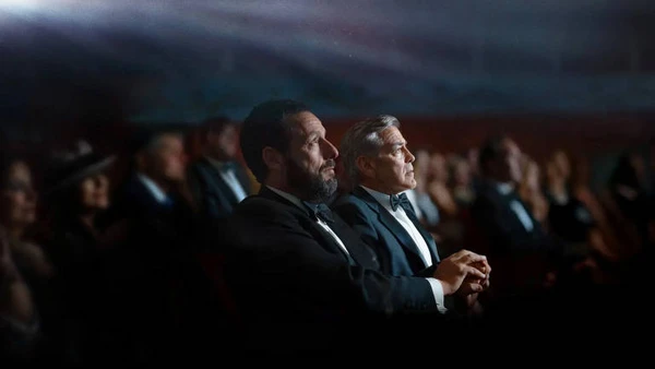 Adam Sandler e George Clooney em 'Jay Kelly1