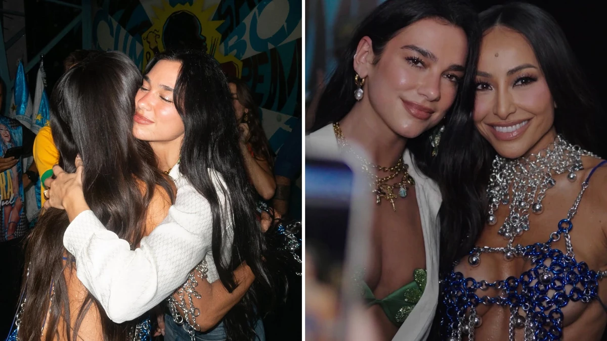 Dua Lipa e Sabrina Sato