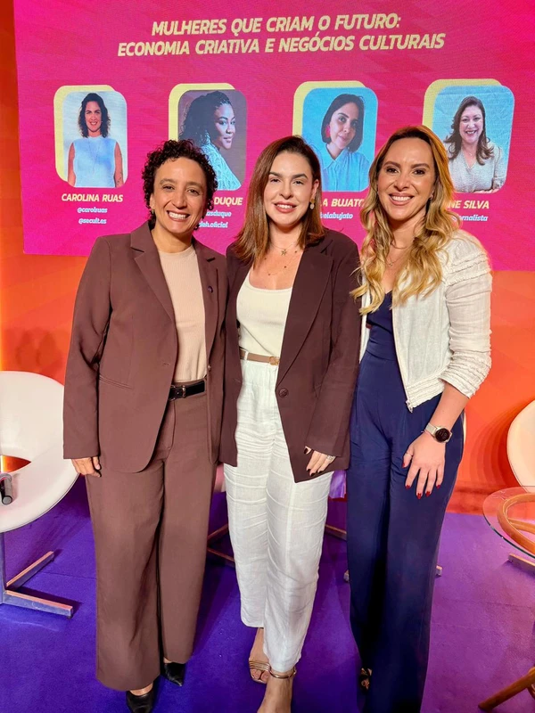 Erica Neves, Flávia Gama e Cris Samorini