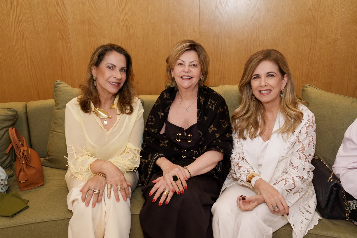 Glaucia Baião, Carmen Prates e Claudia Louzada